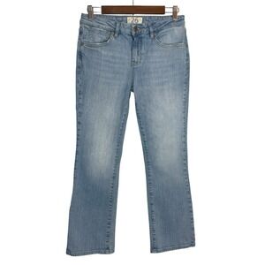 Free People We The Free Bootcut Mid Rise Jeans Size 26 Cropped‎ Ankle Denim